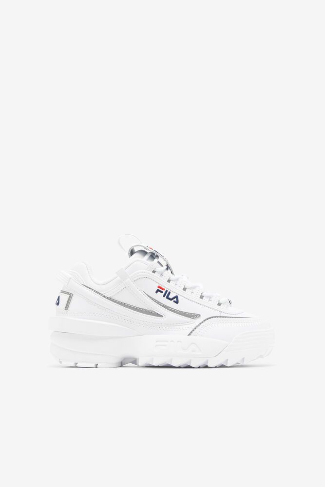 Fila Trainers Kids White Disruptor 2 Exp - Ireland 02735-SNPO